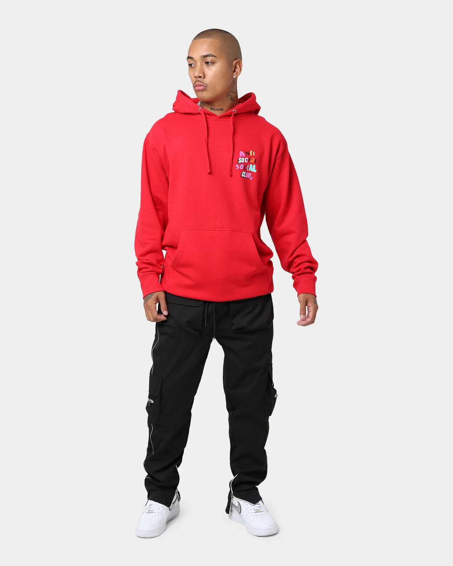 Anti Social Social Club The Real Me Hoodie Red