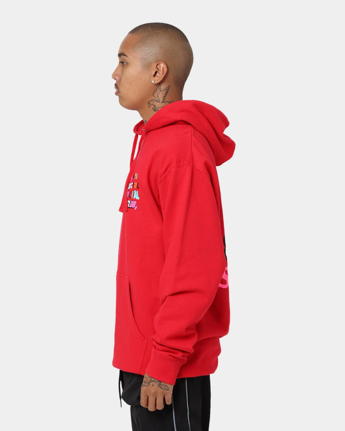 Anti Social Social Club The Real Me Hoodie Red