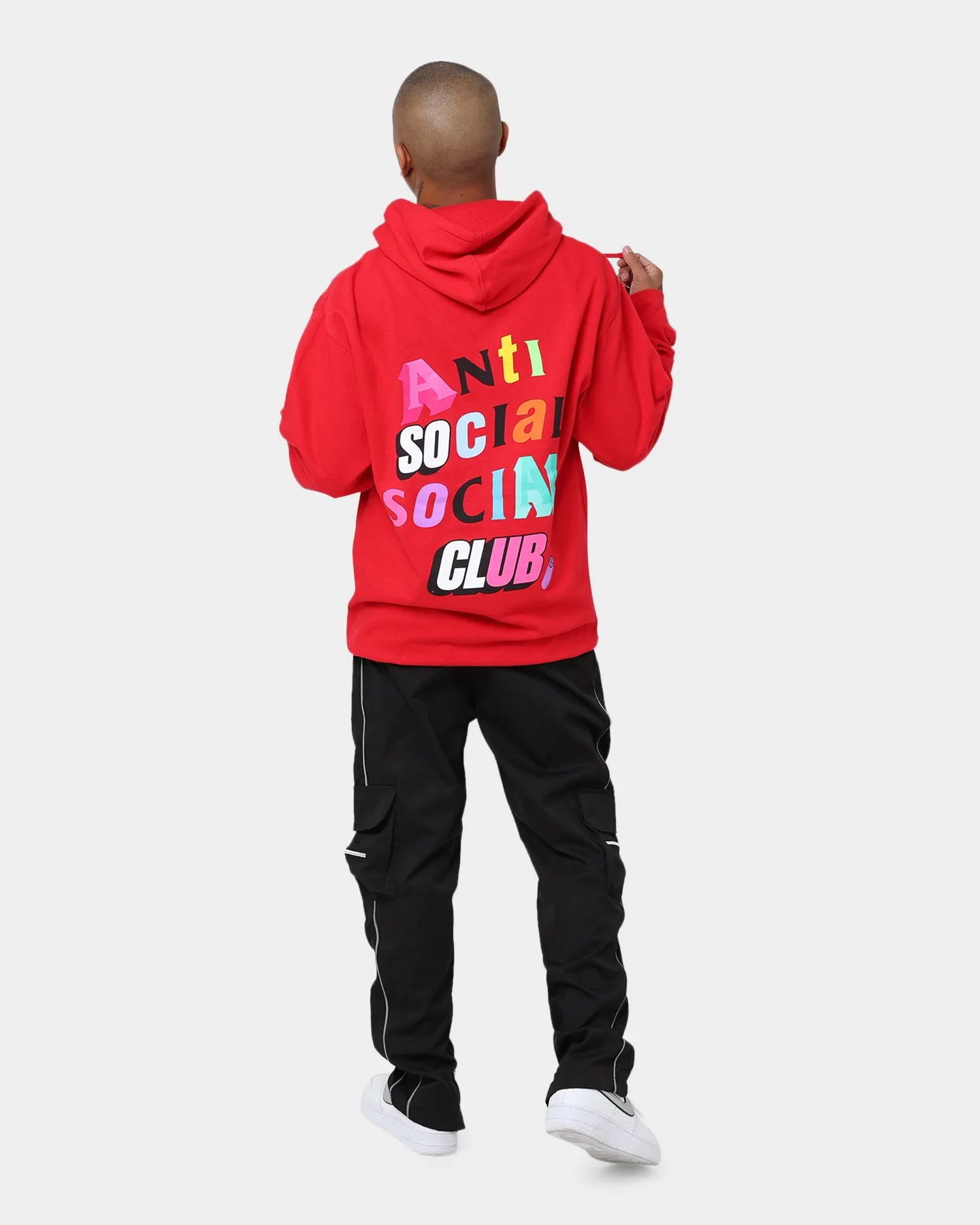 Anti Social Social Club The Real Me Hoodie Red