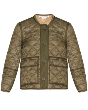 Army Reversible Quilted Marika Puffer Jacket