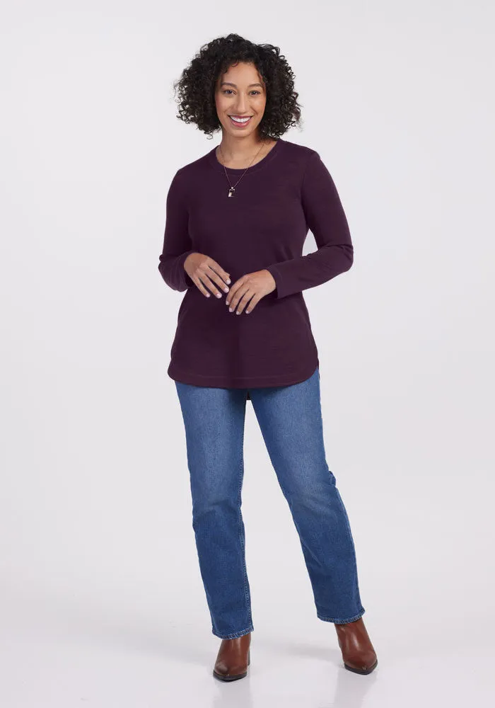 Blair Tunic - Deep Plum