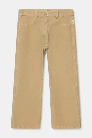 Comfort corduroy flared pants