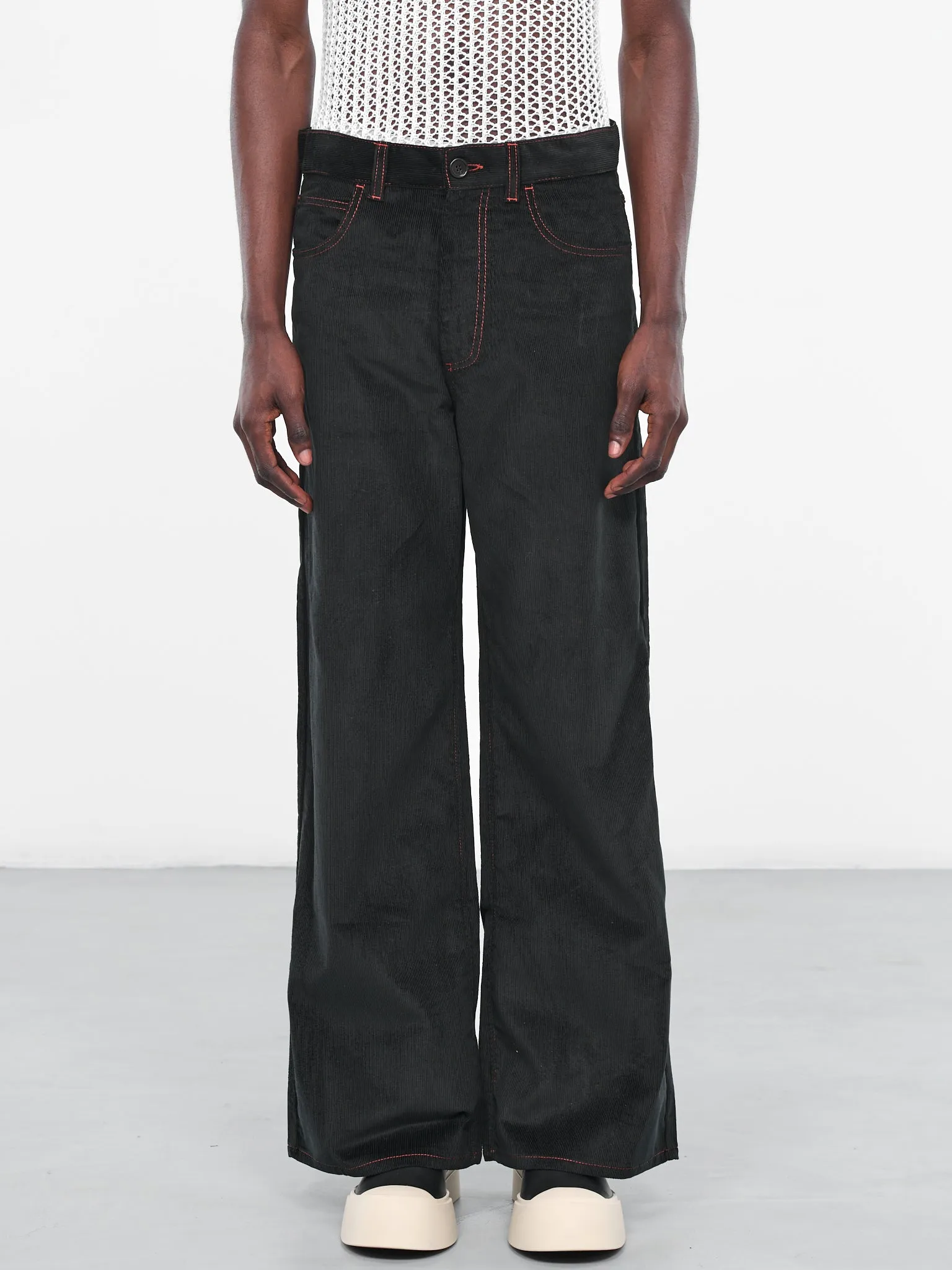 Corduroy Pants (PUMU0073A0-UTC277-00N99-BLACK)