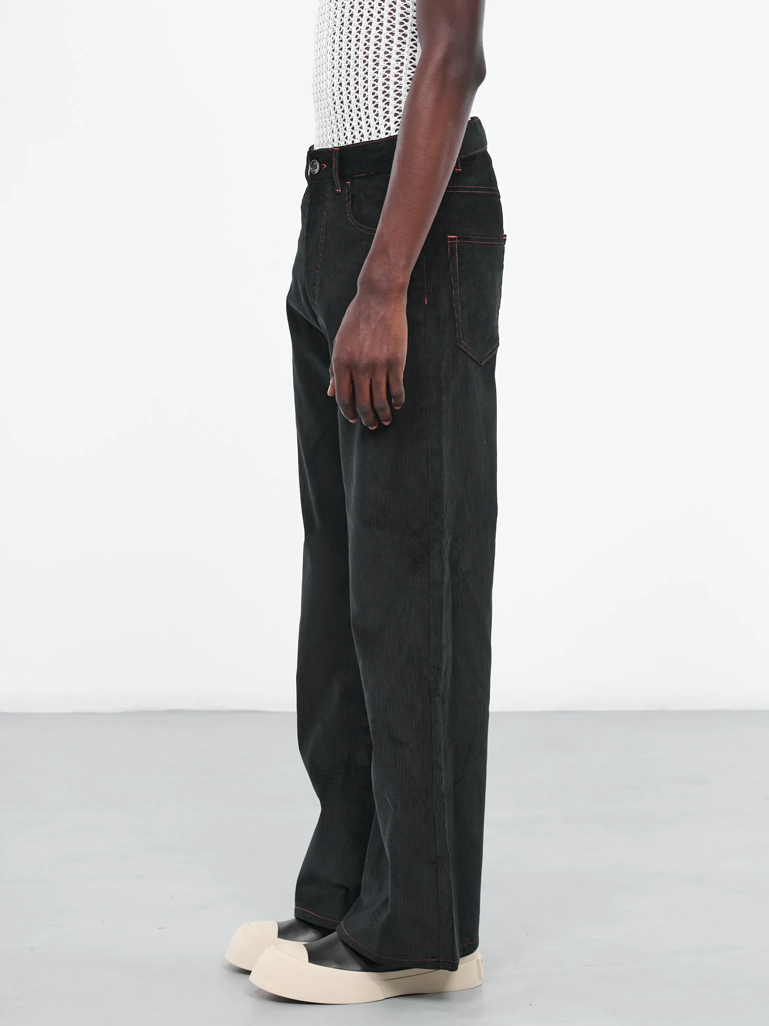 Corduroy Pants (PUMU0073A0-UTC277-00N99-BLACK)