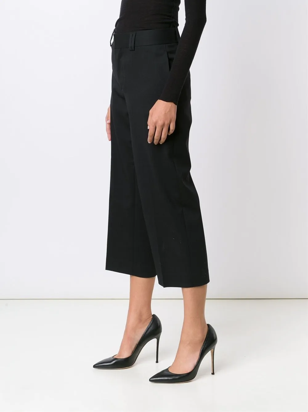 cropped culottes