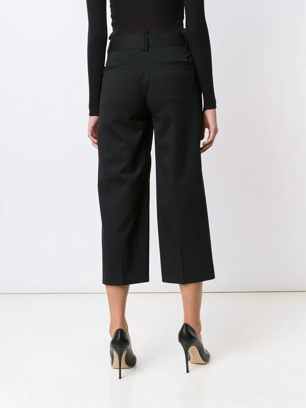 cropped culottes