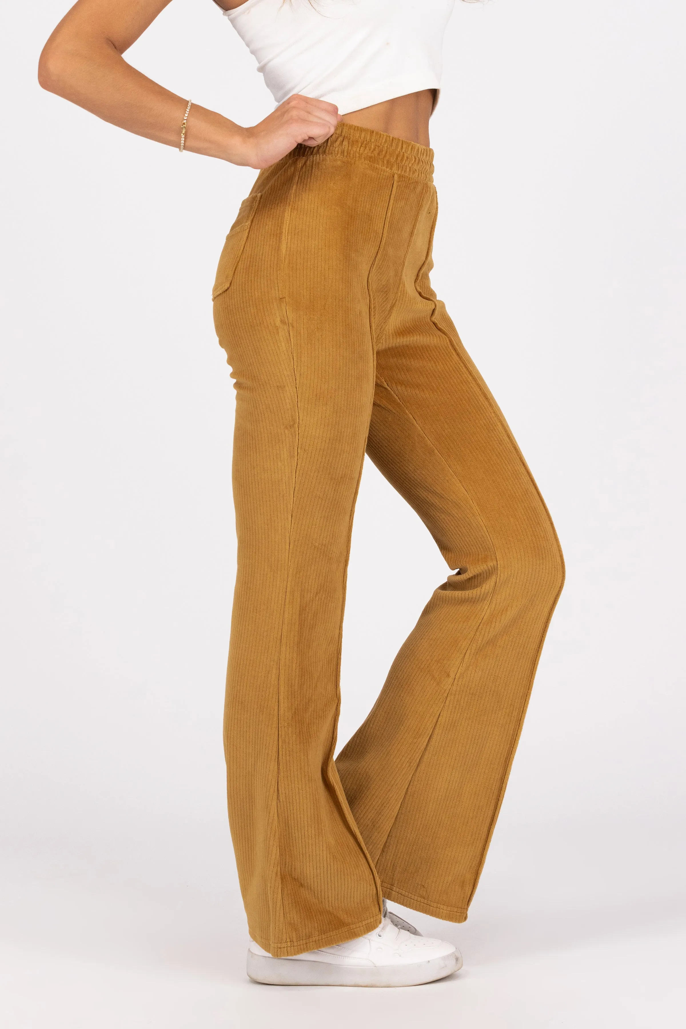 Doin It Right Corduroy Flared Pants * Final Sale*