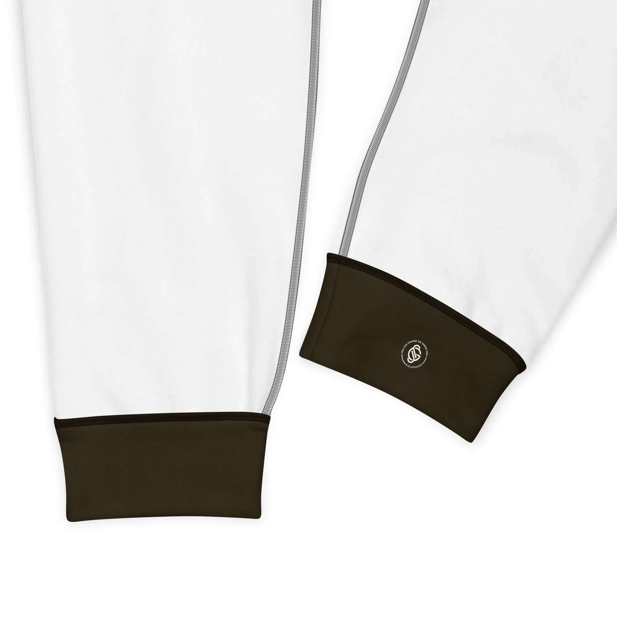 ELEVATED ESSENTIALS, GS LOGO FLEECE JOGGERS ESPRESSO