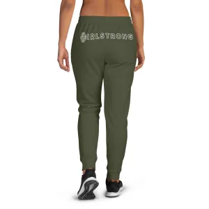 ELEVATED ESSENTIALS, GS LOGO FLEECE JOGGERS OLIVE