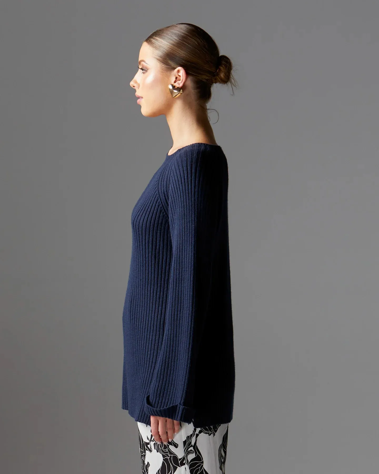 Fate & Becker Bluebell Rib Tunic