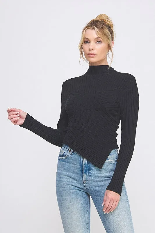 Fester Asymmetrical Sweater