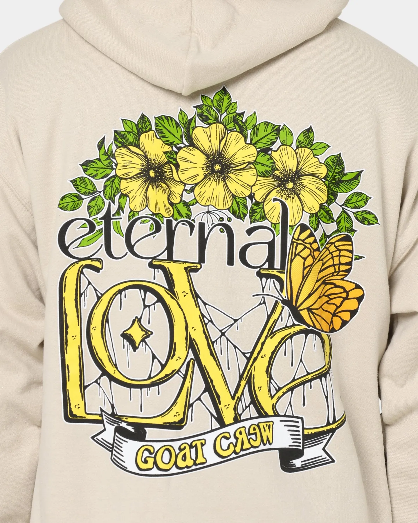 Goat Crew Eternal Love Hoodie Sand