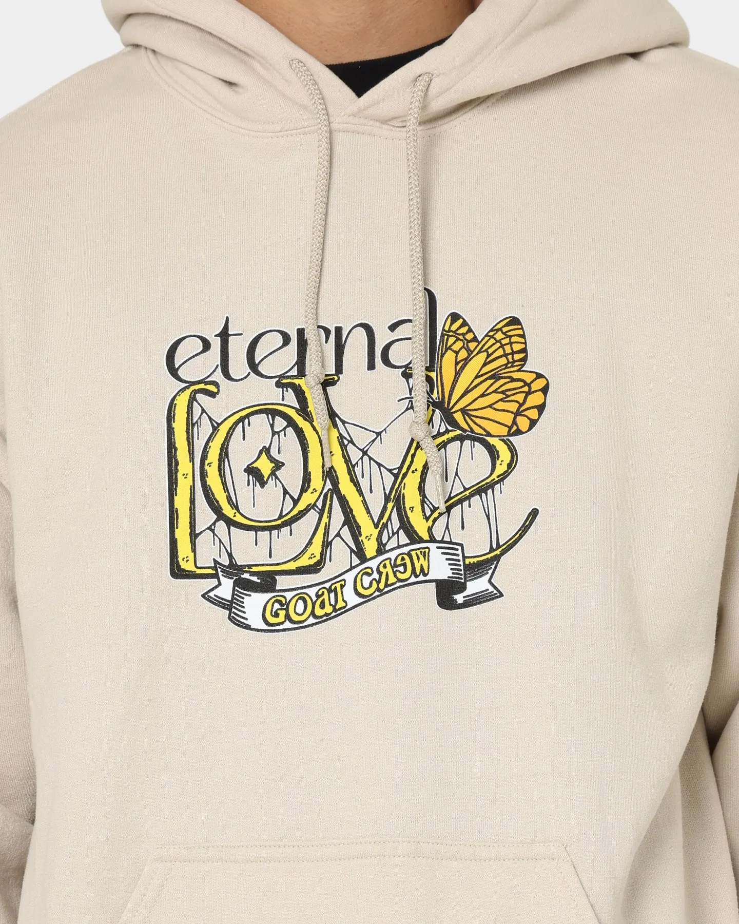 Goat Crew Eternal Love Hoodie Sand