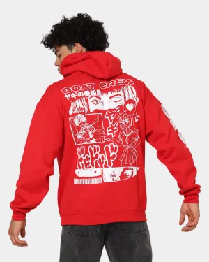 Goat Crew Niseko Hoodie Red