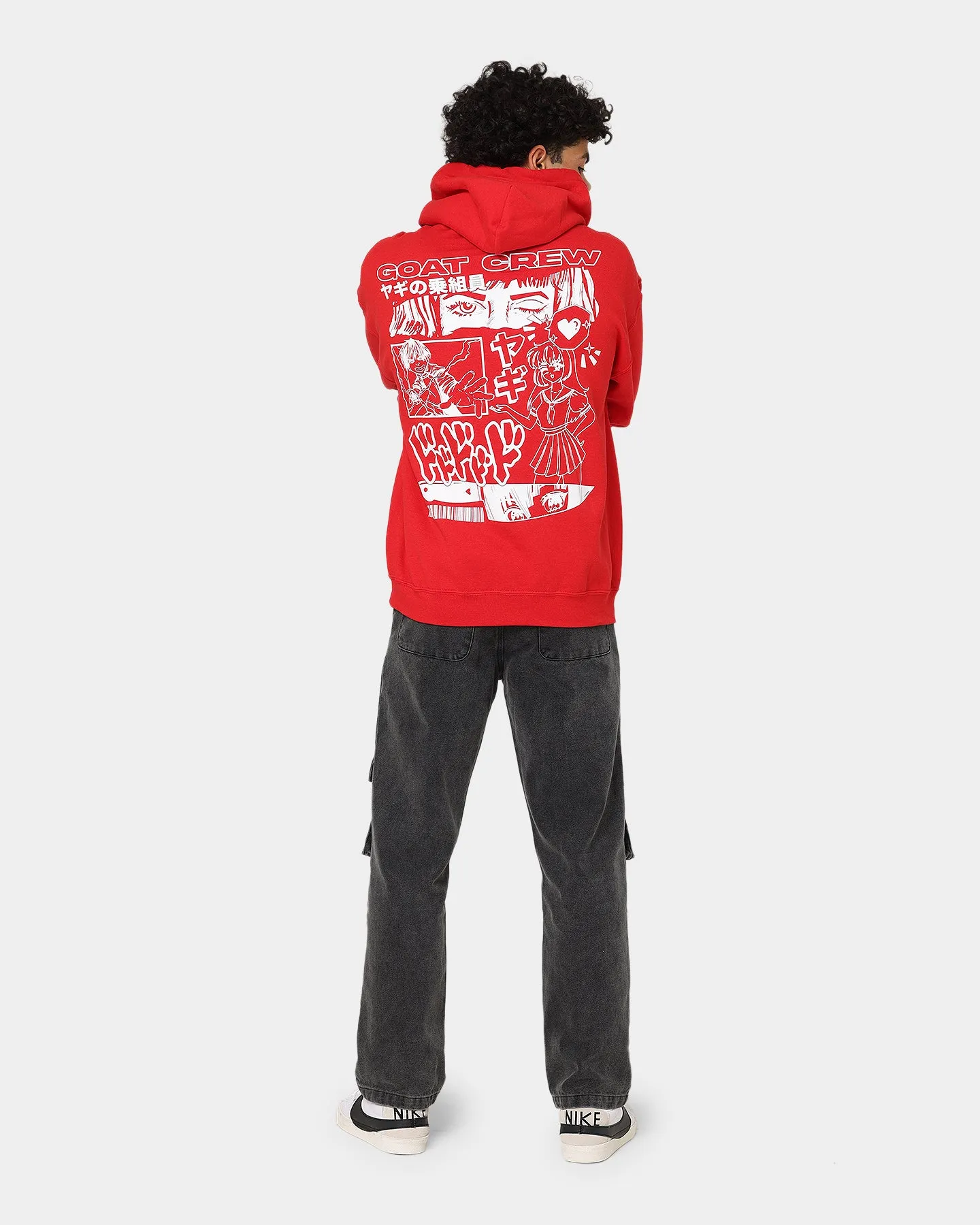 Goat Crew Niseko Hoodie Red