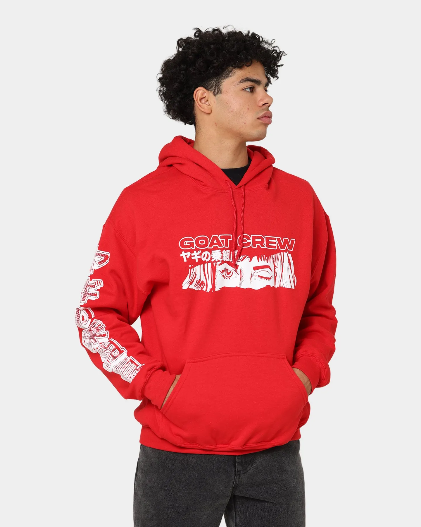 Goat Crew Niseko Hoodie Red