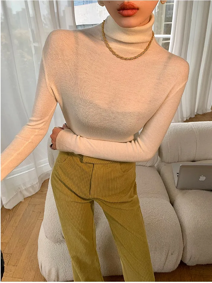 Green WANXO retro corduroy two-piece suit new suit jacket high waist casual wide leg pants- Orfara