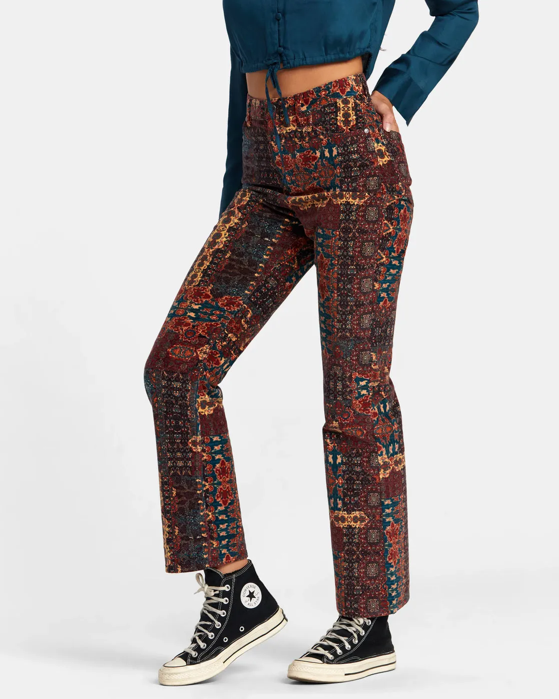 Groove Corduroy Pants - Wine