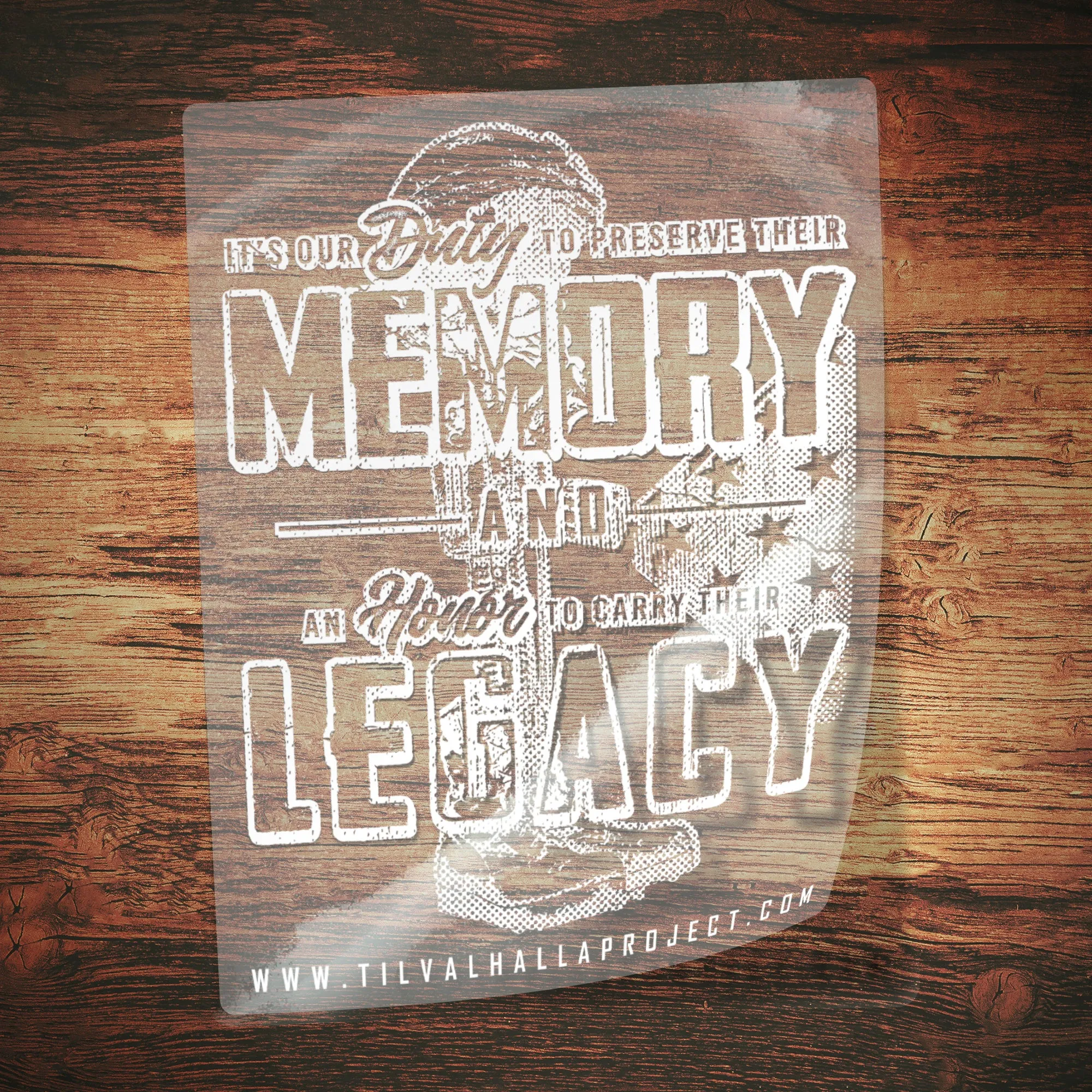 Heroes Never Forgotten - Decal