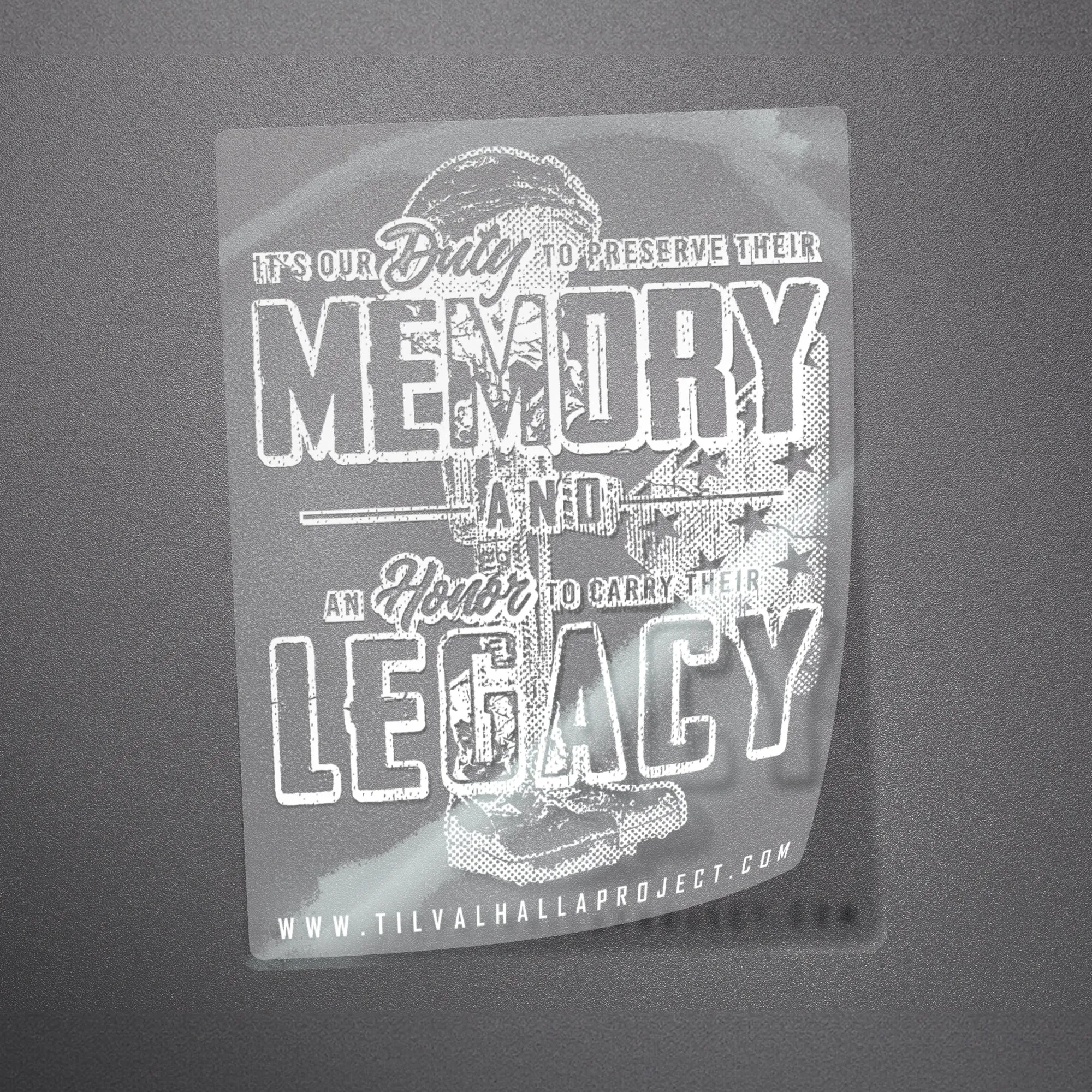 Heroes Never Forgotten - Decal