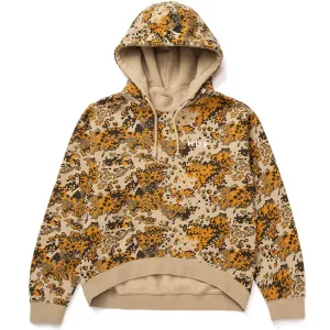 HUF CONTRA MOCKNECK P/O HOODIE // TAN CAMO