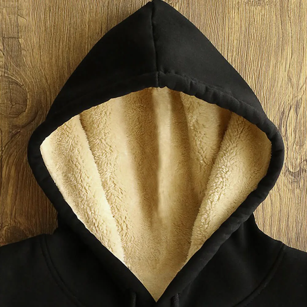 I’m Not Responsible For What Crew Collar Fleece Sherpa Hoodie