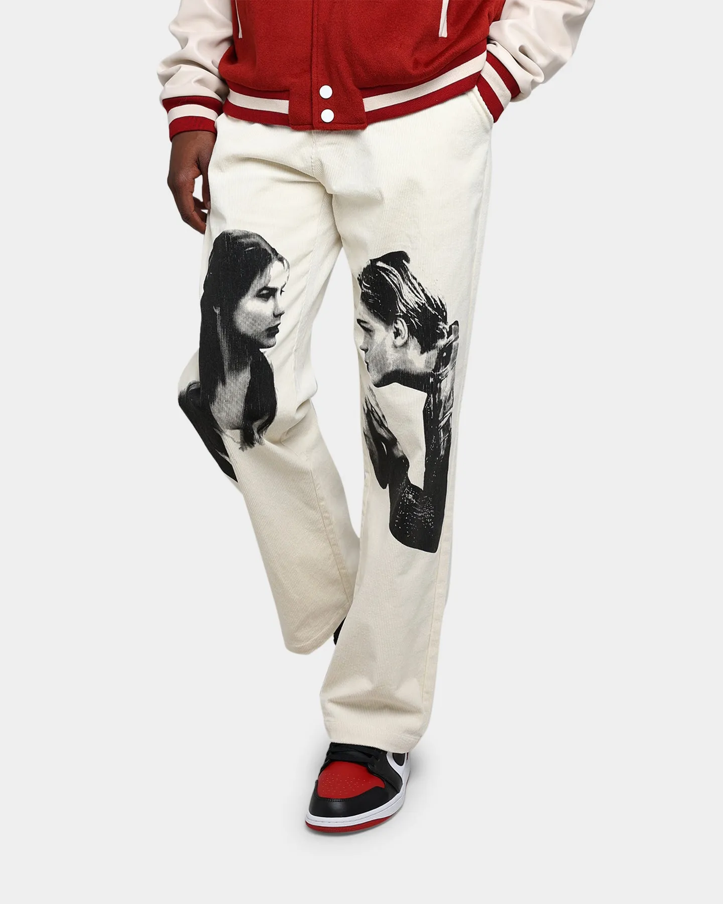 International Collective Lust For Love Corduroy Pants Off White