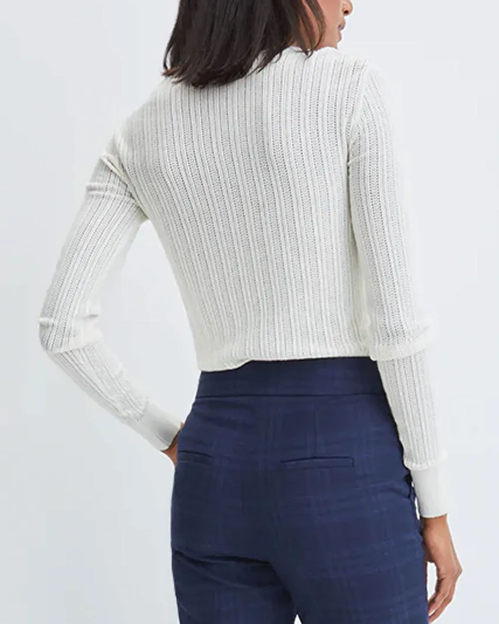 Ivory Knit Raylan Pullover