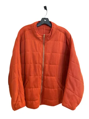 Jacket Puffer & Quilted By Clothes Mentor In Orange, Size: S