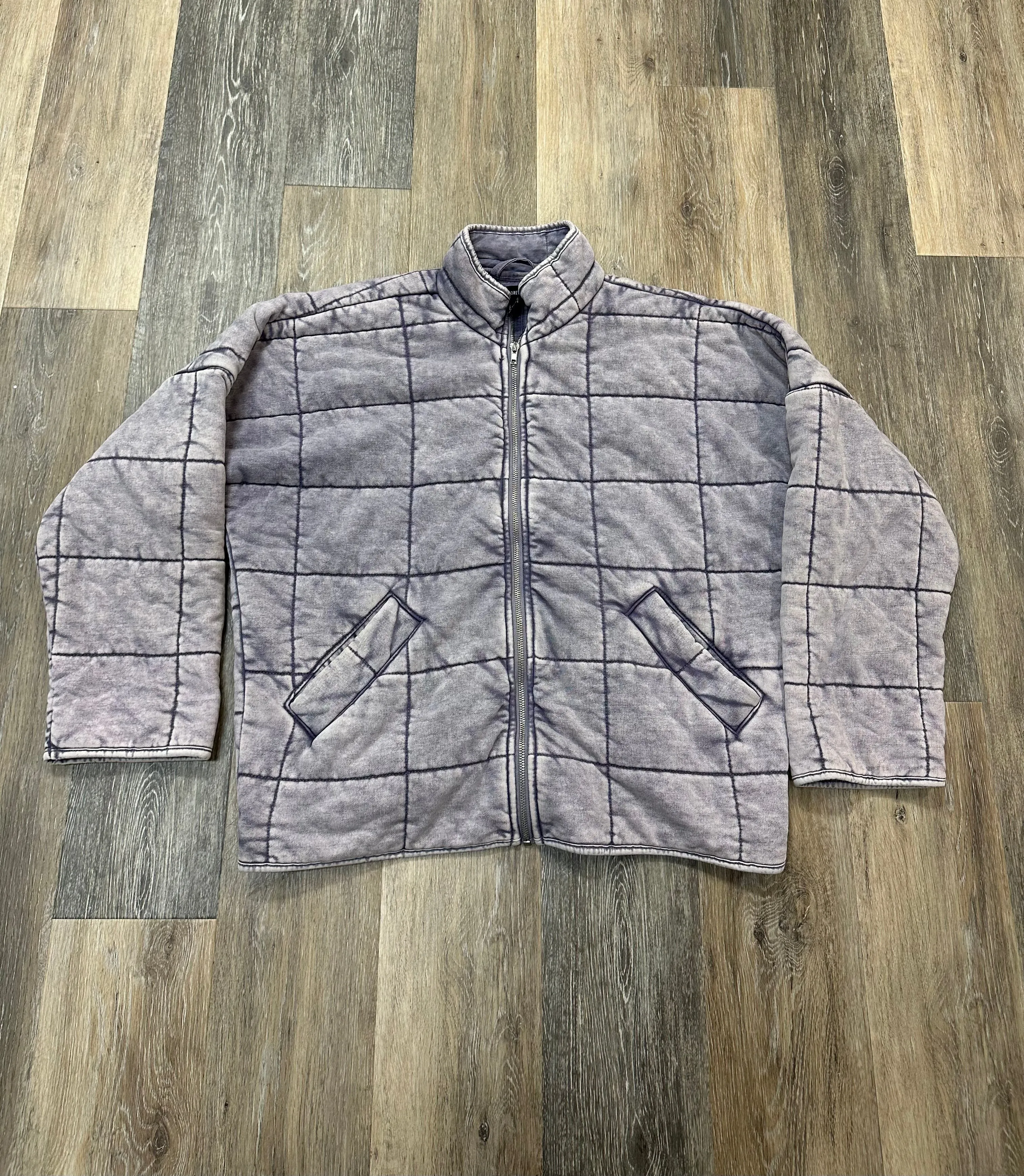 Jacket Puffer & Quilted By Forever 21 In Purple, Size: S