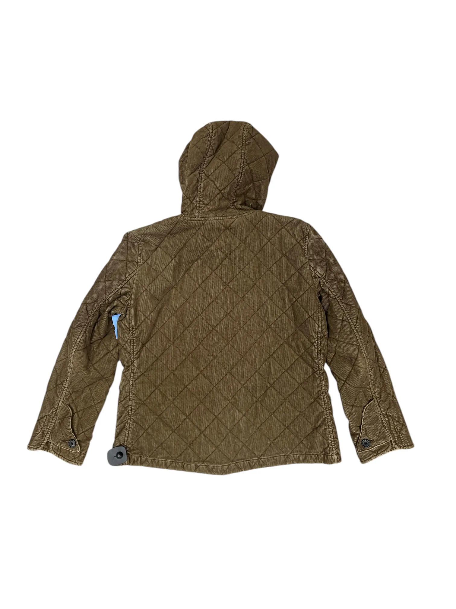 Jacket Puffer & Quilted By Lauren Jeans Co In Brown, Size: L