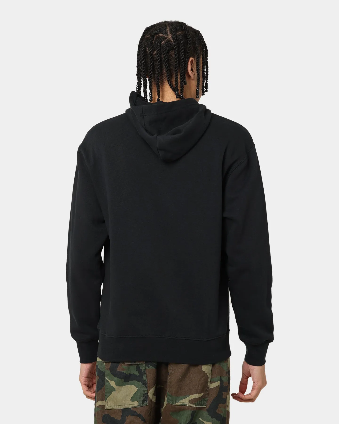 Jordan Essential Fleece Pull Over Hoodie Black/White