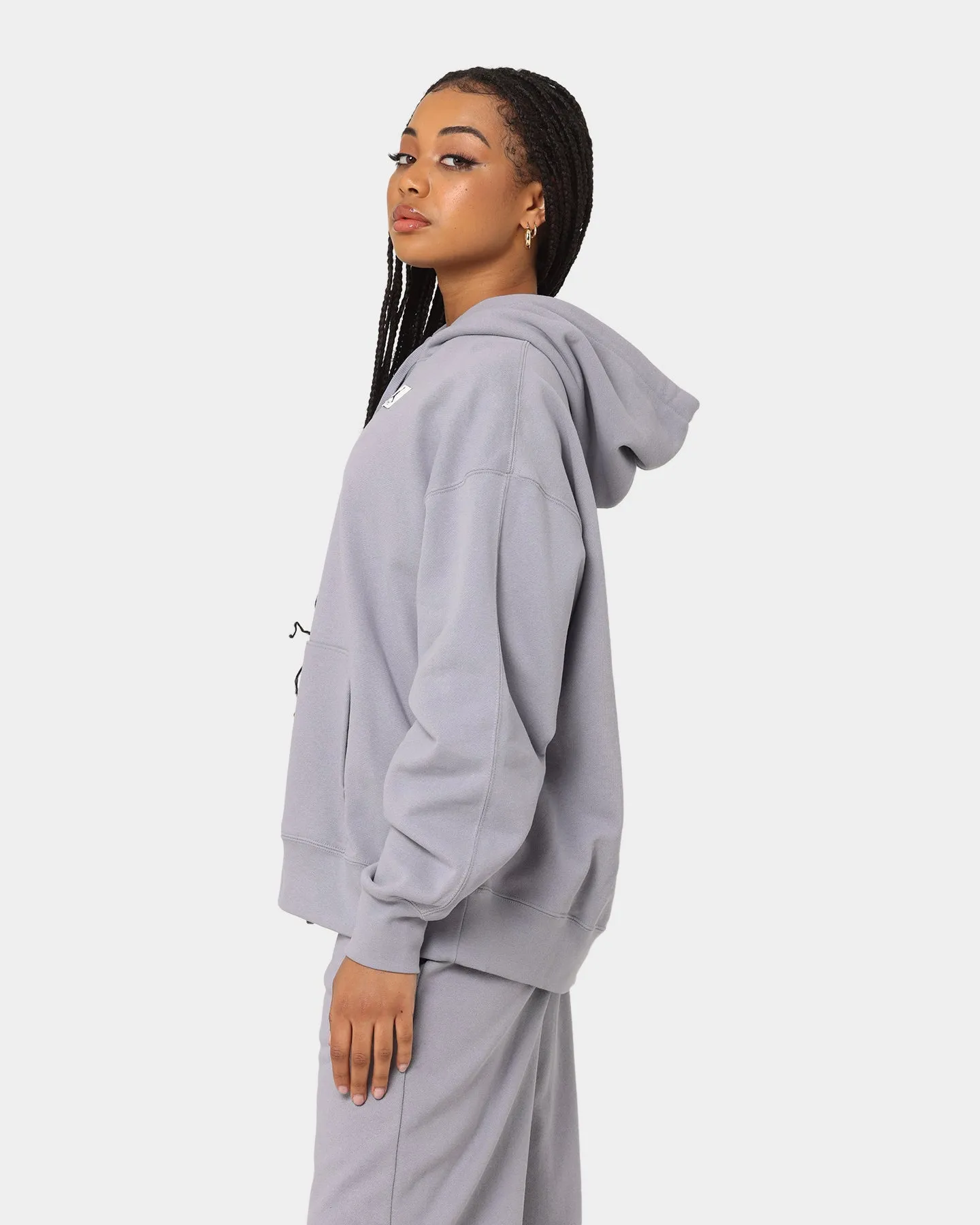 Jordan Women's Jordan Flight Fleece Hoodie Cement Grey