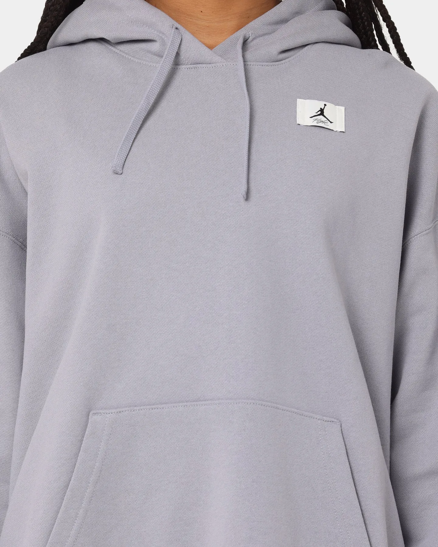 Jordan Women's Jordan Flight Fleece Hoodie Cement Grey