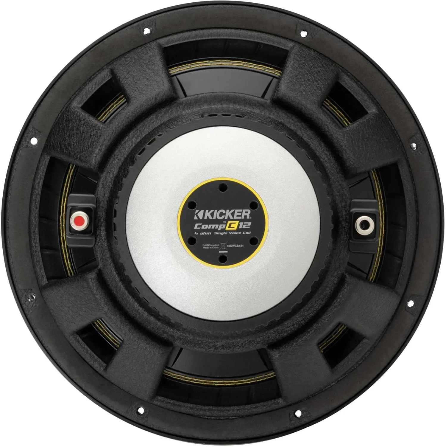 Kicker 50CWCS124 CompC 12" 4-Ohm Component Subwoofer