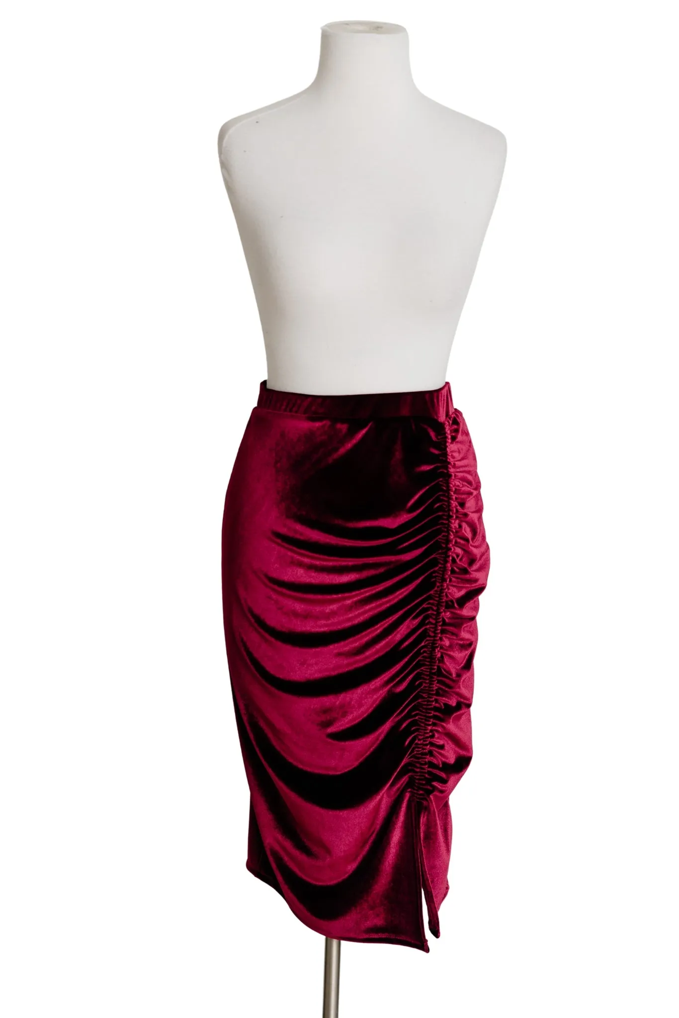 LVD Skirt Set (Oxblood)