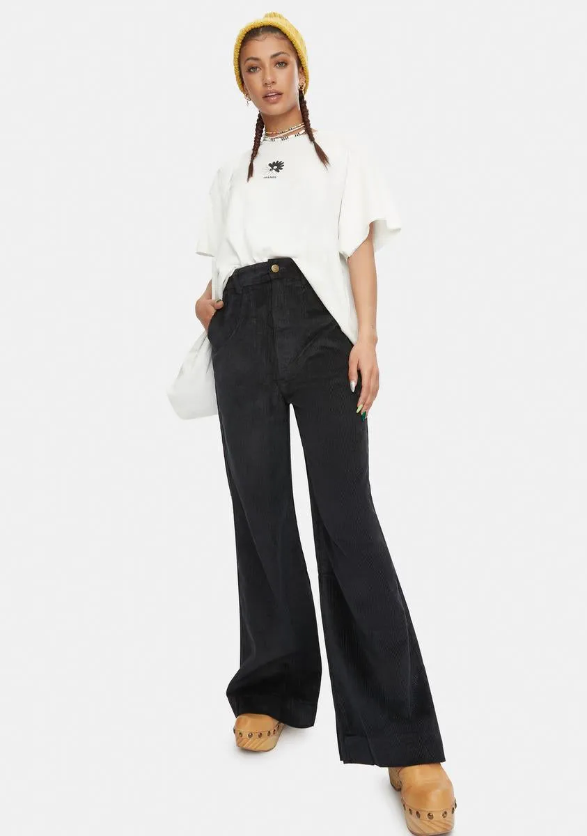 Maisie Hemp Corduroy Flared Pants