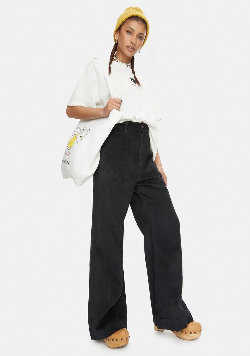 Maisie Hemp Corduroy Flared Pants