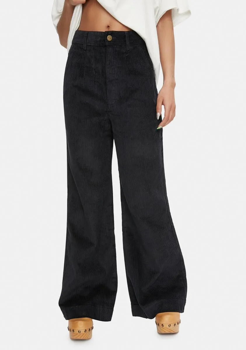 Maisie Hemp Corduroy Flared Pants