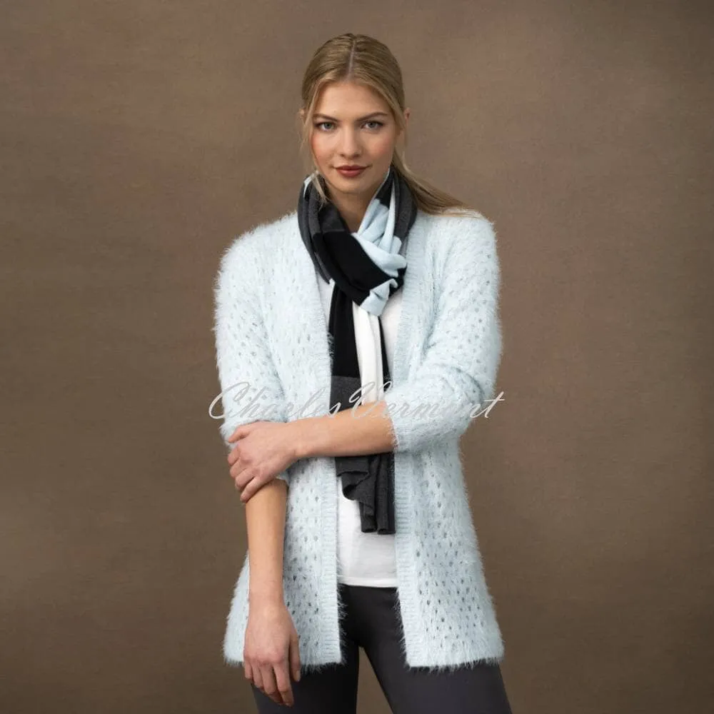 Marble Cardigan - Style 6331-167 (Ice Blue)