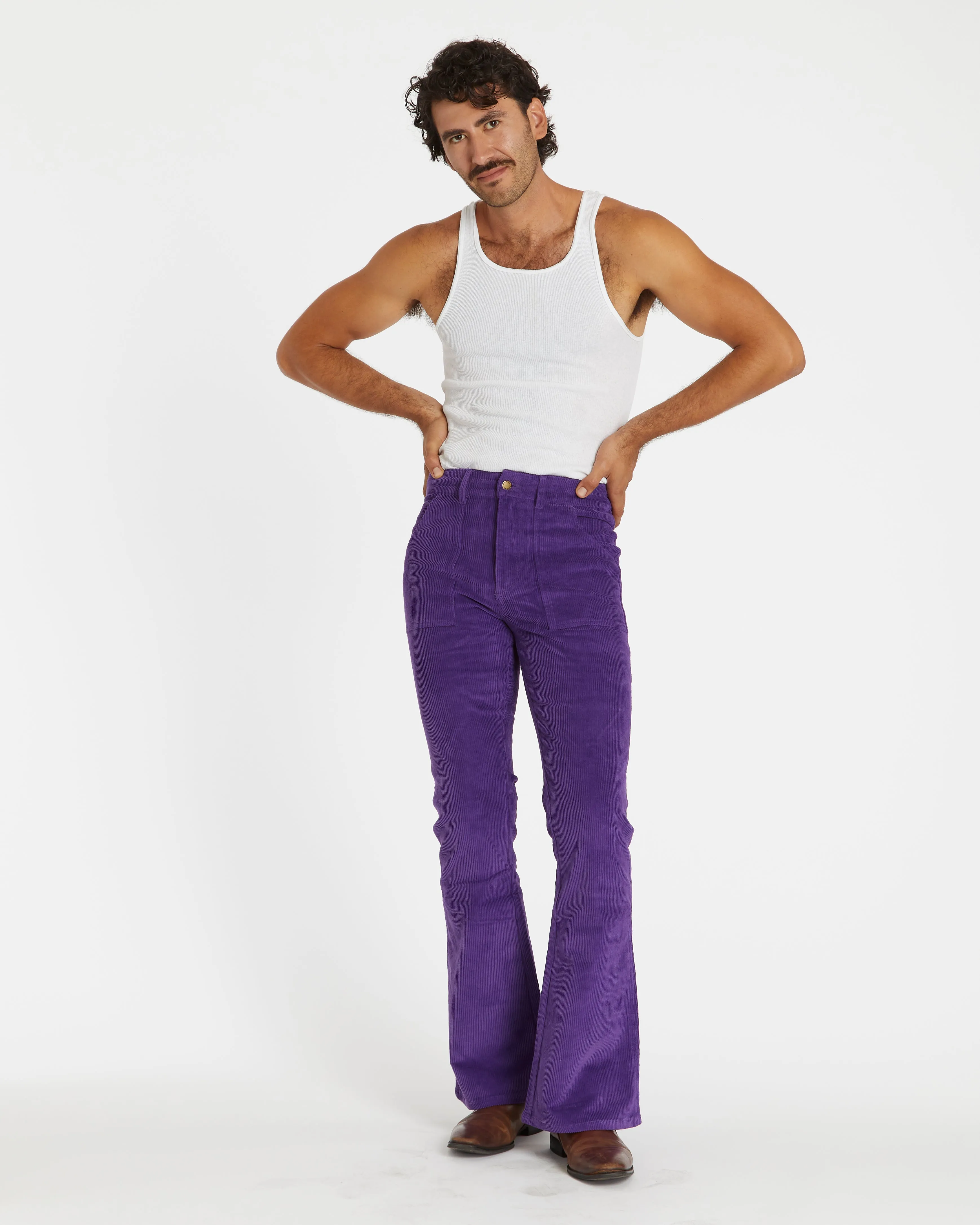 Men's Bell Bottom (Plum)