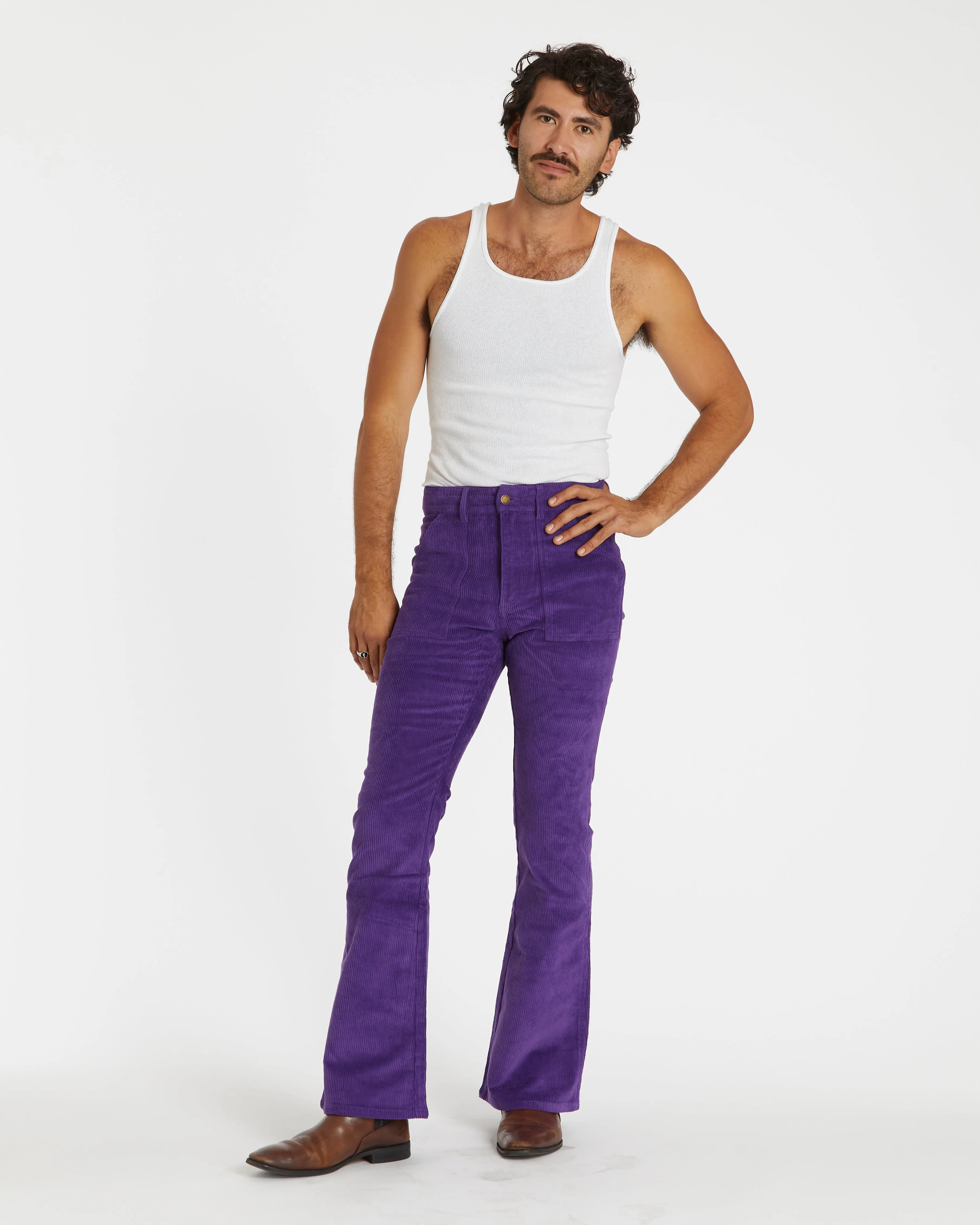 Men's Bell Bottom (Plum)