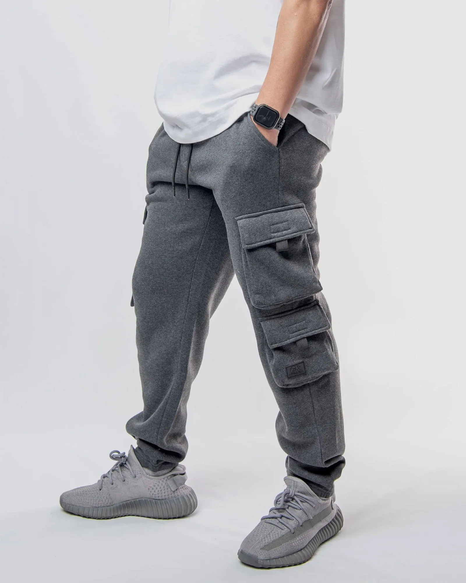 MEN'S HILKIAH FLEECE UTILITY CARGO JOGGERS