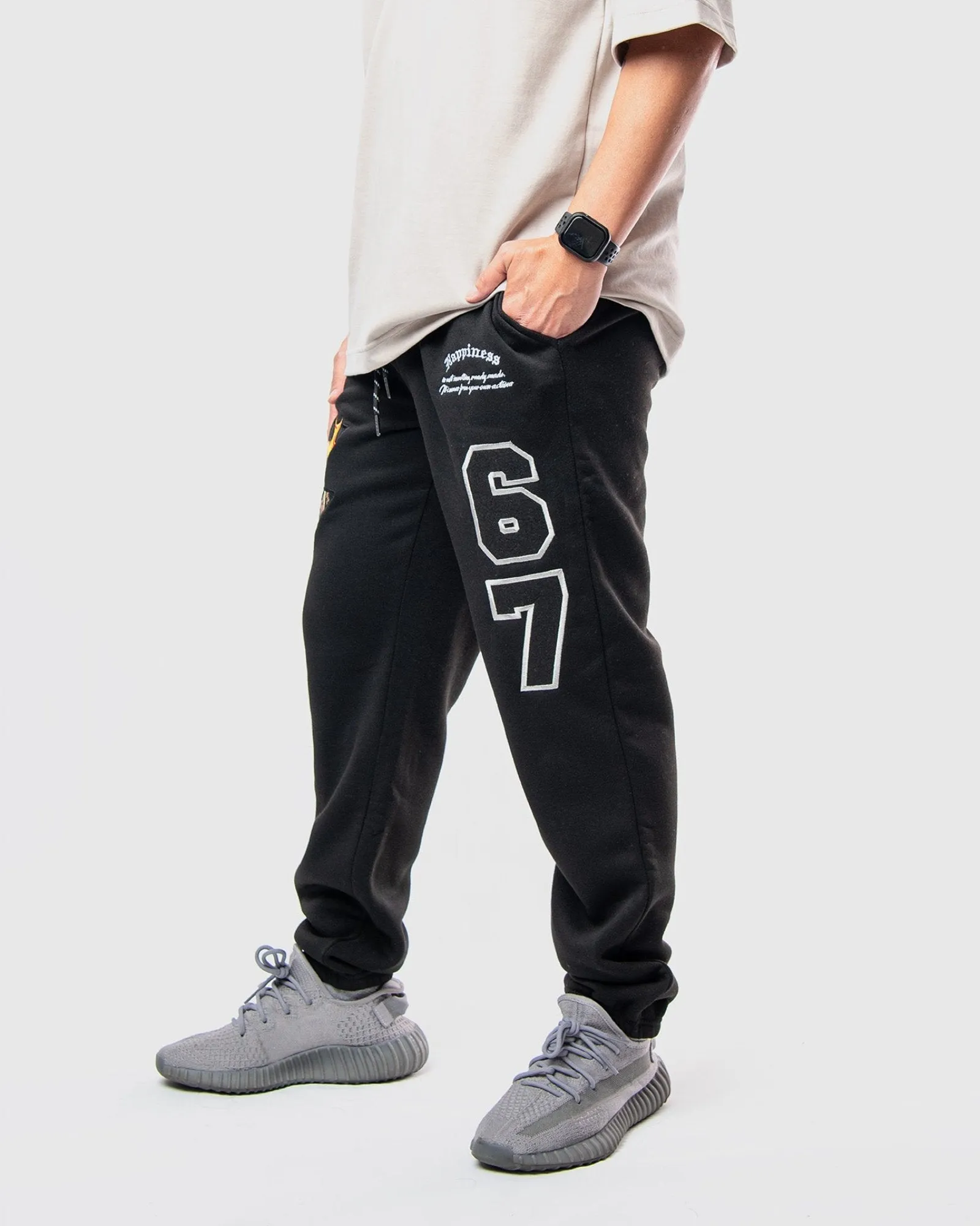 MEN'S QUINCY FLEECE GRAPHIC JOGGERS