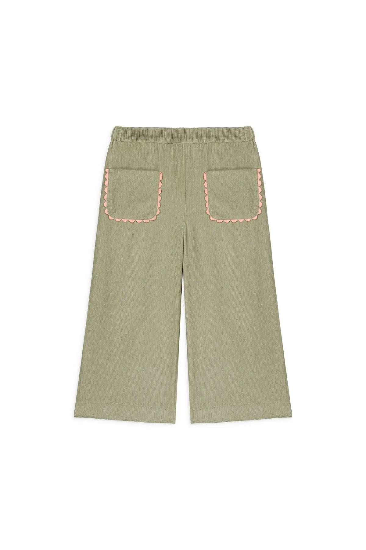 Mini Corduroy Flore Pants, Sage