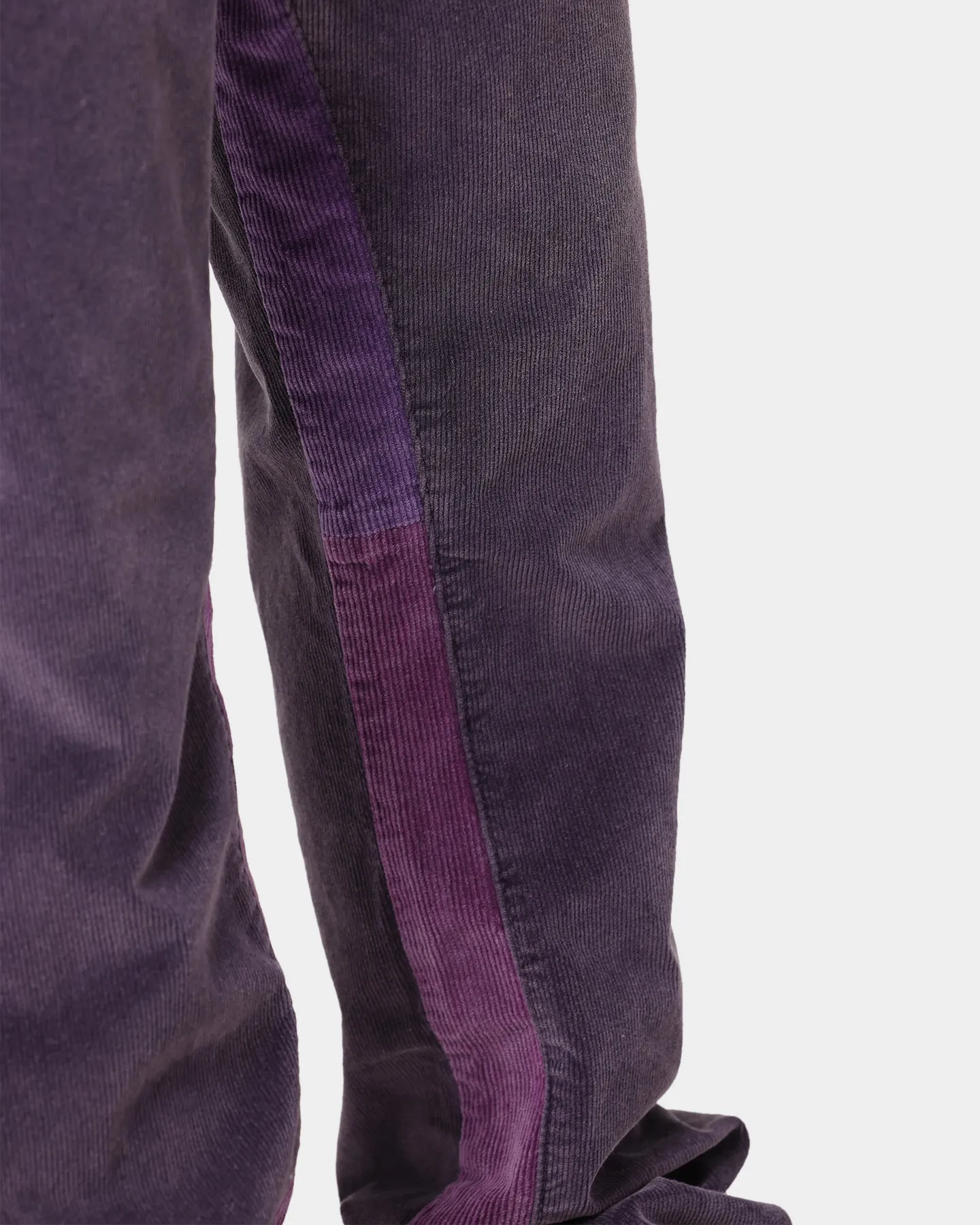 MNML B428 Corduroy Flare Denim Pants Purple