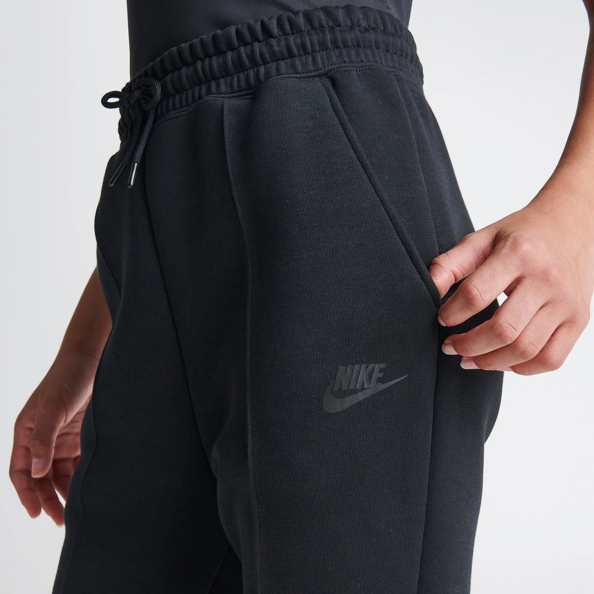 Nike Sportswear Junior Girls' Tech Fleece Joggers Black / Black - Black