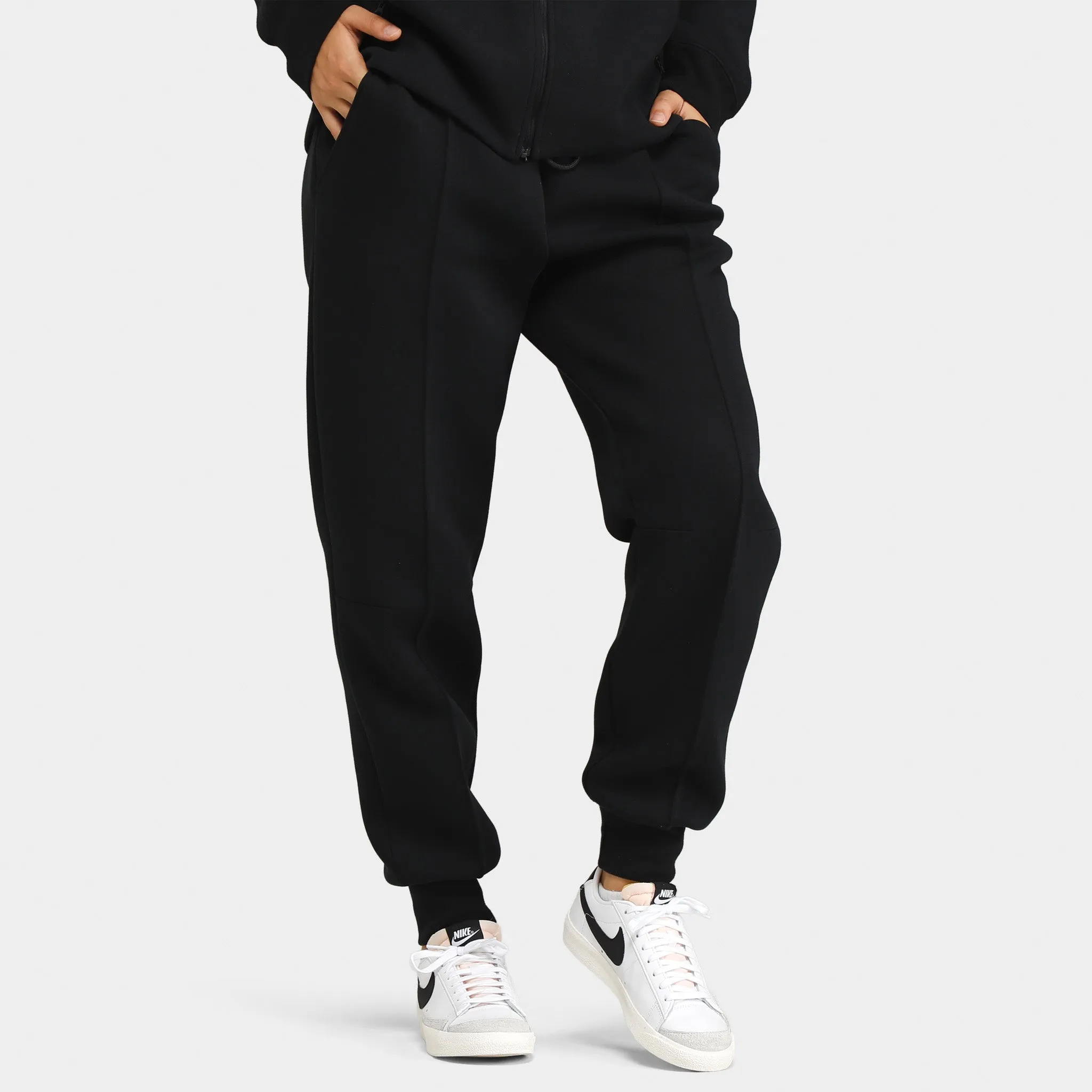 Nike Sportswear Women's Tech Fleece Mid-Rise Joggers / Black