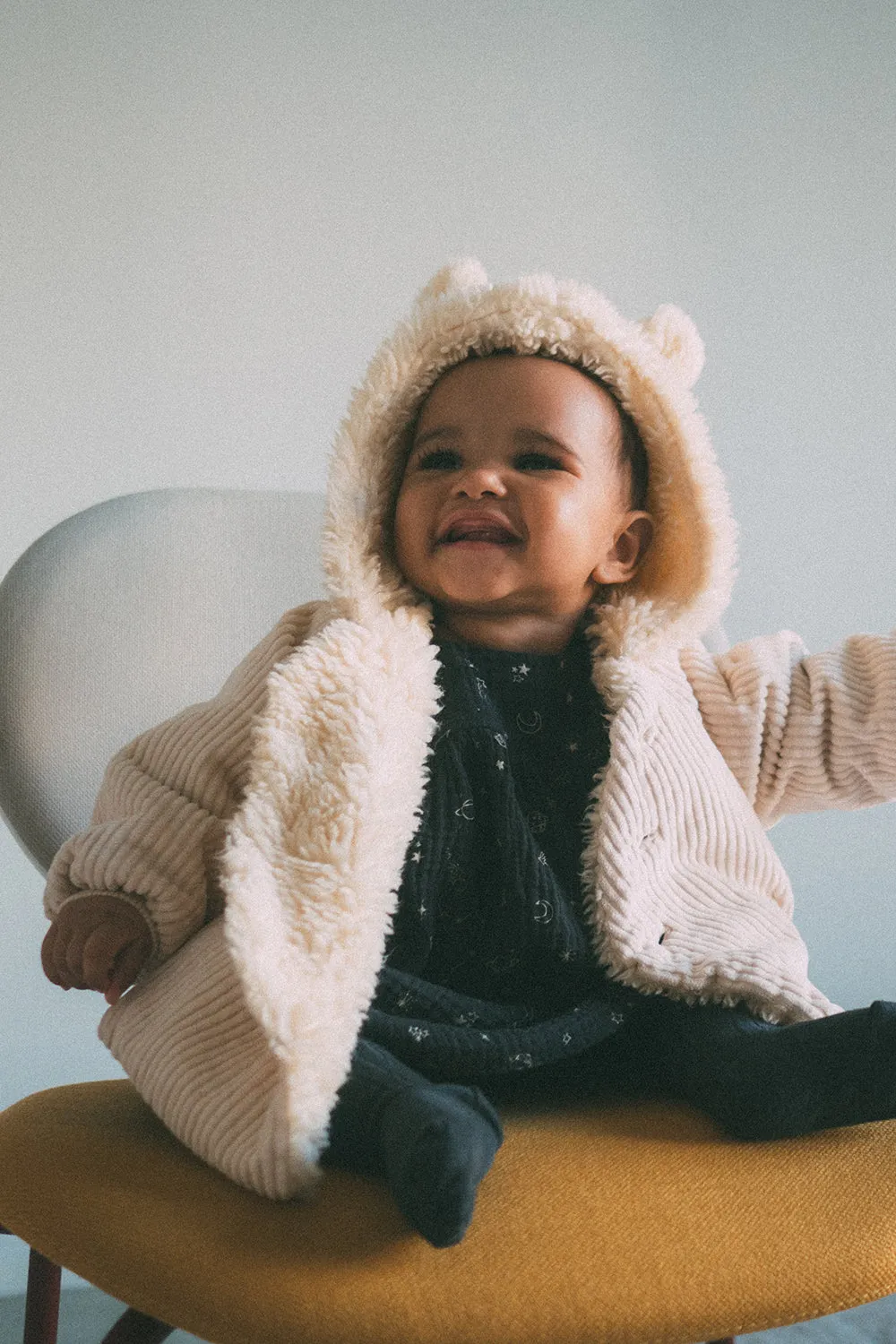 Organic Corduroy Baby Coat