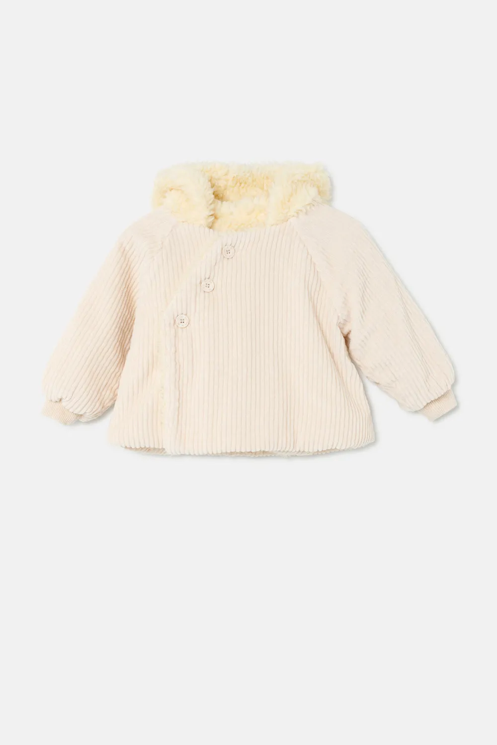 Organic Corduroy Baby Coat